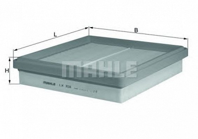 KNECHT lx328 -  Воздушный фильтр