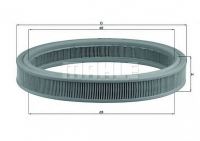 KNECHT lx332 -  Воздушный фильтр