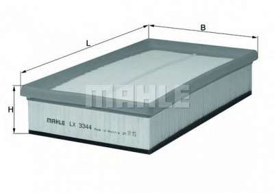 KNECHT lx3344 -  Воздушный фильтр