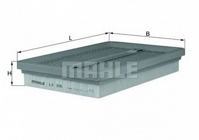 KNECHT lx336 -  Воздушный фильтр