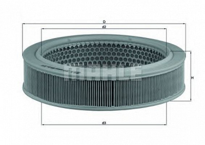 KNECHT lx354 -  Воздушный фильтр