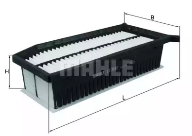 KNECHT lx3542 -  ФИЛЬТР ВОЗДУШНЫЙ