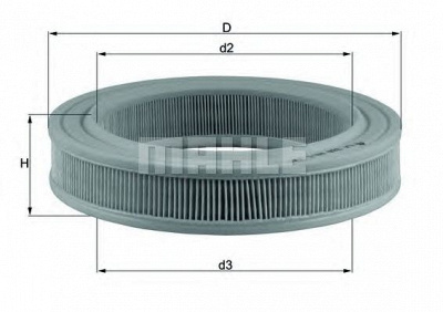 KNECHT lx386 -  Воздушный фильтр