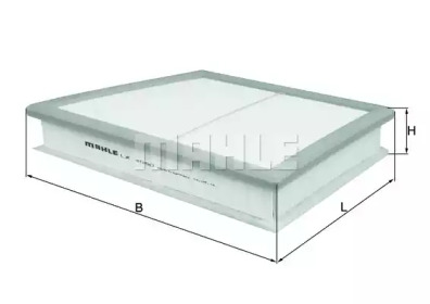 KNECHT lx4060 -  Воздушный фильтр