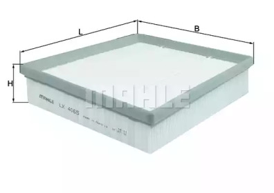 KNECHT lx4065 -  Фильтр воздушный