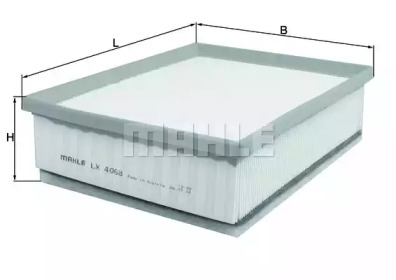 KNECHT lx4068 -  Воздушный фильтр