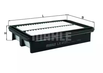 KNECHT lx4137 -  Фильтр воздушный