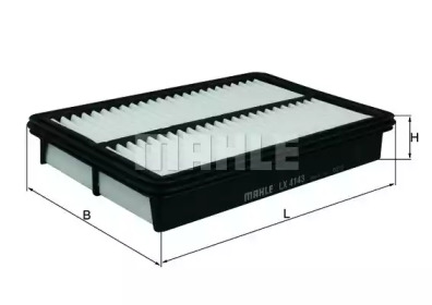 KNECHT lx4143 -  ФИЛЬТР ВОЗДУШНЫЙ