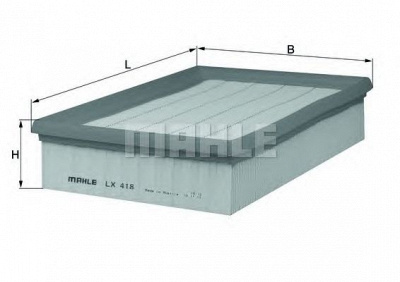 KNECHT lx418 -  Воздушный фильтр