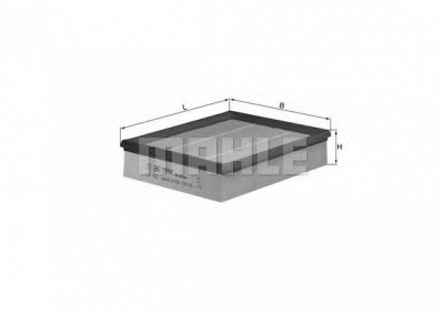 KNECHT lx422 -  Воздушный фильтр