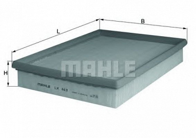 KNECHT lx443 -  Воздушный фильтр