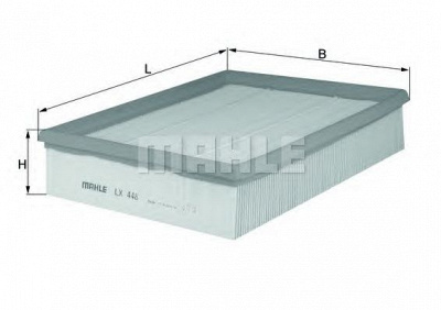 KNECHT lx448 -  Воздушный фильтр