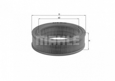KNECHT lx48 -  Воздушный фильтр