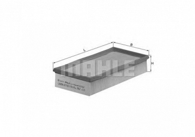 KNECHT lx494 -  Воздушный фильтр