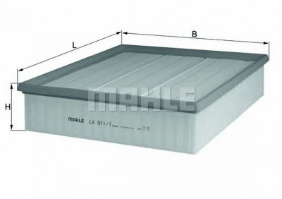 KNECHT lx5111 -  Воздушный фильтр