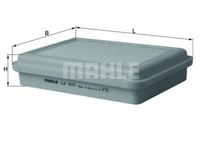 KNECHT lx570 -  Воздушный фильтр