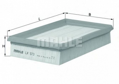 KNECHT lx573 -  Воздушный фильтр