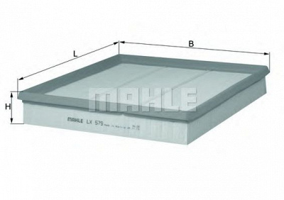 KNECHT lx579 -  Воздушный фильтр
