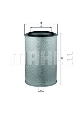KNECHT lx626 -  Воздушный фильтр