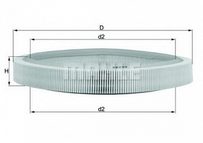 KNECHT lx65 -  Воздушный фильтр