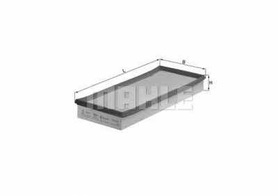 KNECHT lx662 -  Воздушный фильтр