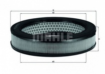 KNECHT lx67 -  Воздушный фильтр