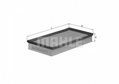 KNECHT lx684 -  Воздушный фильтр