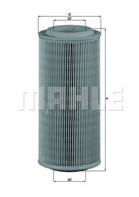 KNECHT lx685 -  Воздушный фильтр