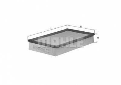 KNECHT lx700 -  Воздушный фильтр