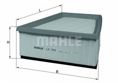 KNECHT lx709 -  Воздушный фильтр