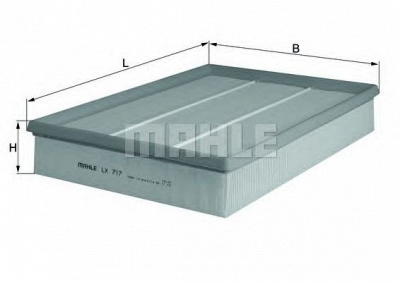 KNECHT lx717 -  Воздушный фильтр