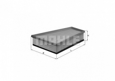 KNECHT lx731 -  Воздушный фильтр