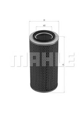KNECHT lx748 -  Воздушный фильтр
