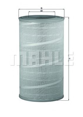 KNECHT lx774 -  Воздушный фильтр