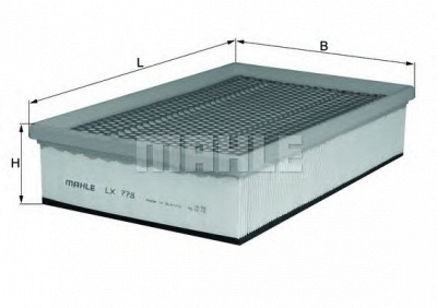 KNECHT lx778 -  Воздушный фильтр