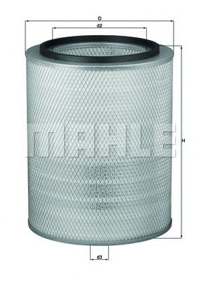 KNECHT lx780 -  Воздушный фильтр