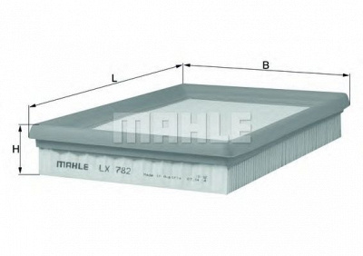 KNECHT lx782 -  Воздушный фильтр