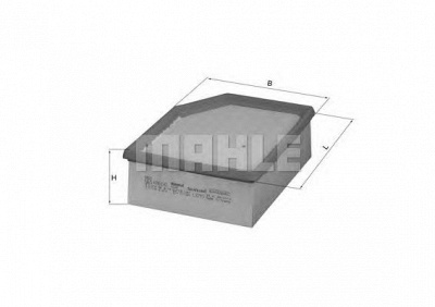 KNECHT lx795 -  Воздушный фильтр