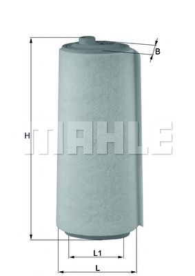 KNECHT lx823 -  Воздушный фильтр