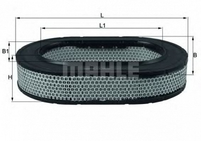 KNECHT lx86 -  Воздушный фильтр