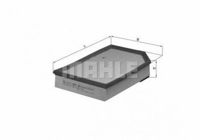 KNECHT lx868 -  Воздушный фильтр
