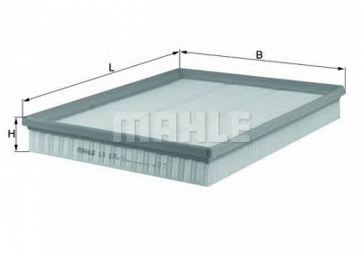KNECHT lx8761 -  Воздушный фильтр