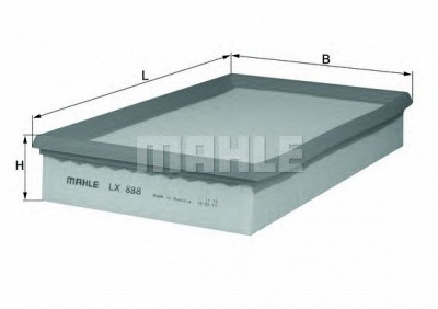 KNECHT lx888 -  Воздушный фильтр
