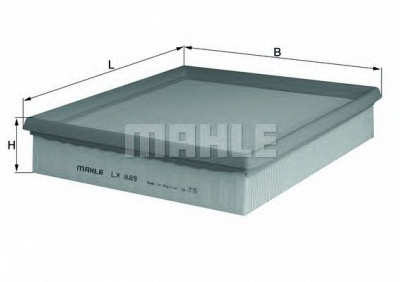 KNECHT lx889 -  Воздушный фильтр