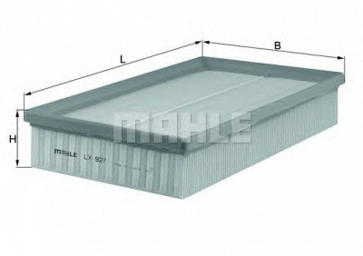 KNECHT lx927 -  Воздушный фильтр