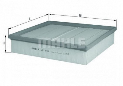 KNECHT lx946 -  Воздушный фильтр