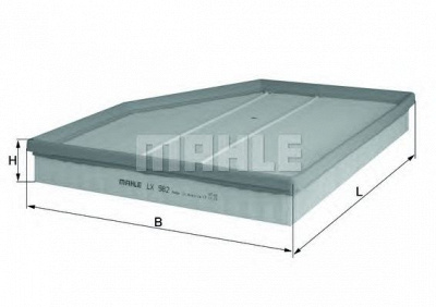 KNECHT lx982 -  Воздушный фильтр