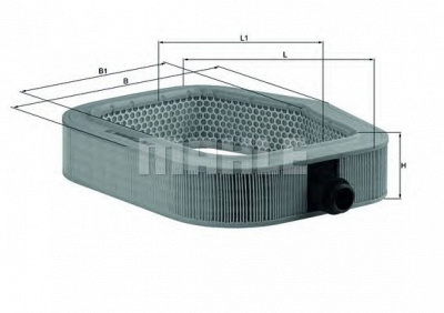 KNECHT lx990 -  Воздушный фильтр