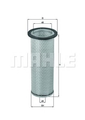KNECHT lxs201 -  Фильтр добавочного воздуха