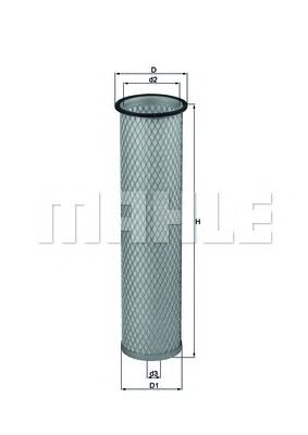 KNECHT lxs214 -  Фильтр добавочного воздуха